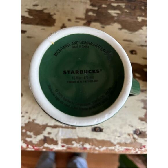 3 Starbucks Holiday Ceramic Coffee Mug Cup Christmas Year 2013 2020 - Picture 6 of 10